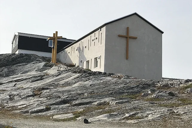 Die Christus-König-Kirche in Nuuk gehört zur einzigen katholischen Pfarrei auf Grönland. (Foto: Georg Austen) Die Christus-König-Kirche in Nuuk gehört zur einzigen katholischen Pfarrei auf Grönland. (Foto: Georg Austen)